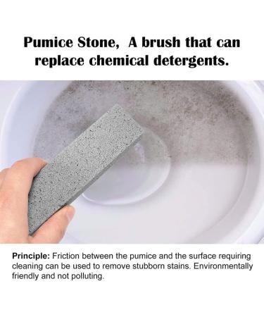 6 Pack Pumice Stone Toilet Bowl Cleaner - Removes Hard Water Rings & Calcium Build-Up - Pumice Cleaning Block for Effortless Toilet Cleaning - Buy Online on GoSupps.com