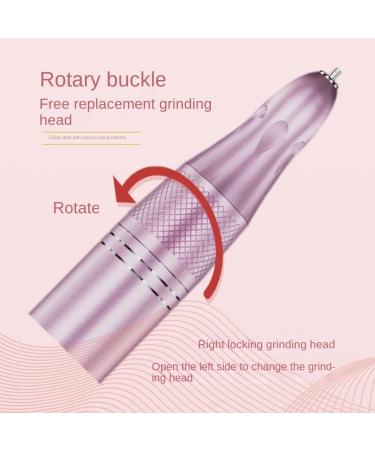 Gsrimgratoe 35000RPM Electric Nail Drill Rechargeable USB Nail Polisher Manicure Pedicure Green - Buy Online on GoSupps.com