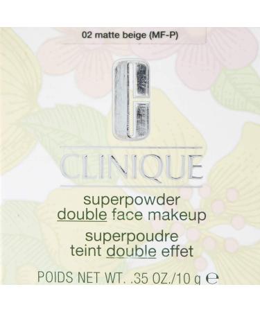 Clinique Superpowder - No. 02 Matte Beige 0.35 Ounce | Premium Scarcity Price - 10g/0.35oz (Pack of 1) - Buy Online on GoSupps.com