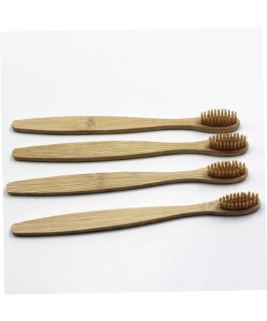 MARMERDO Bamboo Toothbrushes 12 Pack - Natural Soft Bristles Eco-Friendly Travel Set for Oral Health - Buy Online on GoSupps.com
