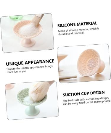 FRCOLOR 6 Pieces Makeup Brush Exfoliating Pad Beauty Tools Brush Cleaning Tool Makeup Accessories Cleaning Mat for Makeup Brush Cleaning Pad Gentle Makeup Tools Silica Gel - Buy Online on GoSupps.com