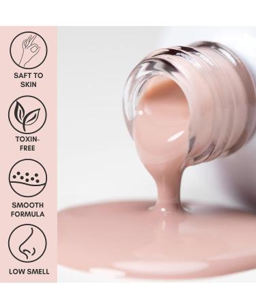 Long-Lasting Nail Polish - Quick Drying with Natural Ingredients Fingernails (04 Nude) - Buy Online on GoSupps.com