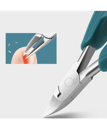 SVAASA Nail Clippers Ingrown Paronychia Nail Clipper Manicure Tools Thick Toenail Clippers Edge Cutter Trimmer Cuticle Scissors Foot Pedicure Care (Color : Schwarz) - Buy Online on GoSupps.com