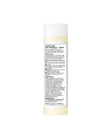 Lebel Viege Hair Shampoo 240ml - Nourish & Revitalize Your Hair | International Shipping Available - Buy Online on GoSupps.com