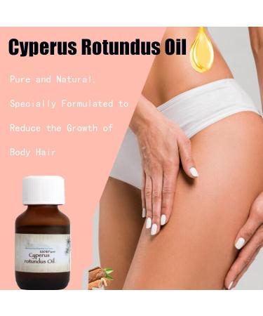 Buy Pure Cyperus Rotundus Oil - Natural Hair Removal & Body Hair Growth Reduction - Buy Online on GoSupps.com