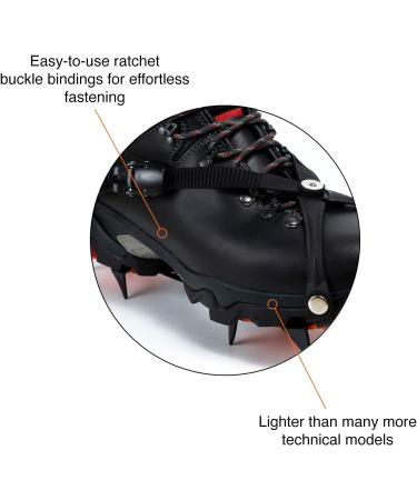 Hillsound Trail Crampon Pro - Ice Cleat Traction System for Off-Trail Hiking - Buy Online on GoSupps.com