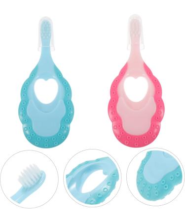 Shop Minkissy Portable Toothbrush Set - Perfect for Kids & Travel - Includes MAM Bottle Handles & Massage Tools (4 Pieces) - Buy Online on GoSupps.com