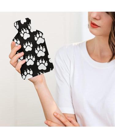 Buy White Paw Hot Water Bottle with Plush Cover - Hand Warmer for Adults & Children | 26.5x15.3cm | International Shipping - Buy Online on GoSupps.com