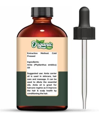Amla Oil | Pure & Natural Carrier Oil for Skincare Hair Care & Massage - 118ml | International Shipping Available - Buy Online on GoSupps.com