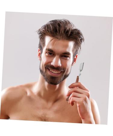 Premium Stainless Steel Razor Handle & Travel Styler | Manual Hairdresser Scissors & Blades for Men - Perfect for Grooming on the Go - Buy Online on GoSupps.com