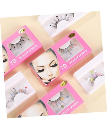 DOITOOL Heart Eyelashes 4 Pairs Sequin False Eyelashes Heart Lashes Butterfly Eyelashes Makeup Eyelashes Pesta as Postizas Naturales False Eyelashes Butterfly Bulk 3d Flash Chip Imitation - Buy Online on GoSupps.com