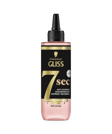 Schwarzkopf - Gliss - 7 Second Express Repair Treatment - SOS Split Ends and Lengths - Suppleness and Shine - Ionic Complex and Grape Seed Oil - 200 ml