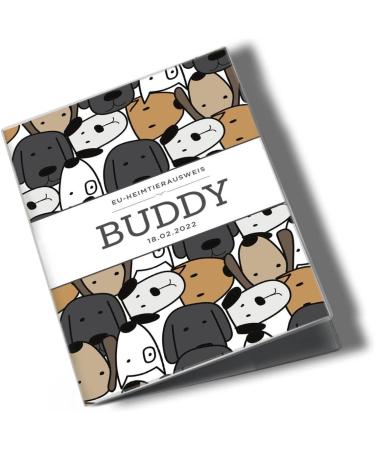 Personalized Wilhelm Fell Case for EU Pet ID Card | Custom Gift for Pet Owners - Protective Cover for Buddy - Buy Online on GoSupps.com