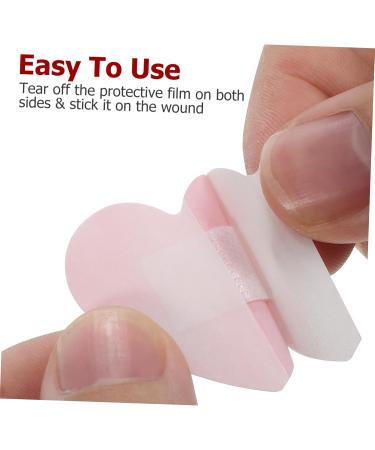 Beaupretty 25pcs Heart Shaped Adhesive Bandages - Cute Portable Injury Care Patches for Home Use - Buy Online on GoSupps.com