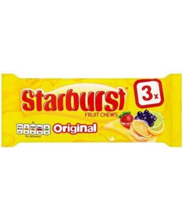Fruit Chews Bundle with Original Starburst (Opalfruits) 45g - 6 Pack - Buy Online on GoSupps.com