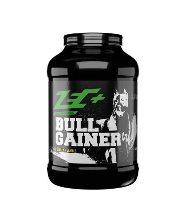 ZEC+ Nutrition Bullgainer-3500 g taste vanilla protein powder with vitamins amino acids and carbohydraths for mass structure made in Germany vanilla 3.5 kg (1 Pack)