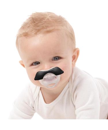 Funny Mustache Baby Pacifier Unique Sustainable Prank Pacifier for Infants - Buy Online on GoSupps.com