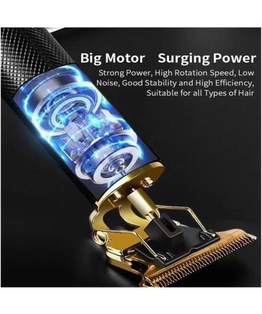 Razors T9 Hair Trimmer - Cordless Beard & Hair Cutting Tool | Home Salon Personal Care (Metal Black - Buy Online on GoSupps.com