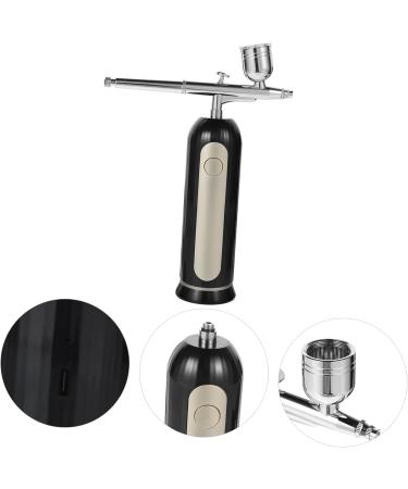 Healeved 1 Set Nail Kit Black Aluminum Alloy Abs Cake Airbrush Kit Air Brush - Buy Online on GoSupps.com