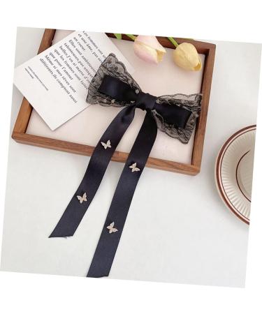 minkissy Bow Hairpin Hair Bow Clips Hair Barrettes for Women Big Hair Bows Womens Hair Clips Hair Toppers for Women Hair Clips for Girls Bows for Girls Fabric Ribbon Woman Bow Tie - Buy Online on GoSupps.com