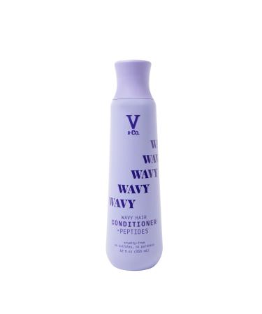 V&Co. Beauty Wavy Hair Conditioner with Peptide Technology 12 oz Condtioner