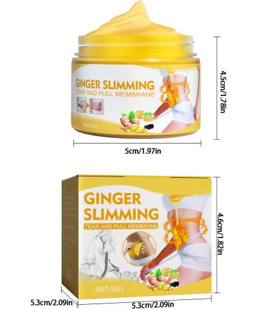 Belly Tightening 50g176ounce Ginger Slimming Cream for Cellulite Fast Absorbing Body Firming and Firming Cream Burning Cellulite Cream for Soothing Relaxing Purble - Buy Online on GoSupps.com