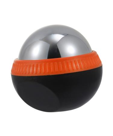 Plafope 1stk Massage globe made of stainless steel Cryospheric cold massage roller Myofascial Release Tool Face Cool massager Manual massage foot massage deep blushing steel fitness 8.3x7.5x7cm rosy