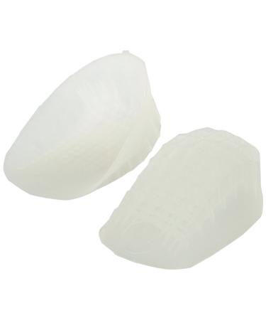 Tulis 10217x Heavy Duty Gel Heel Cup - Regular - Clear - Pair