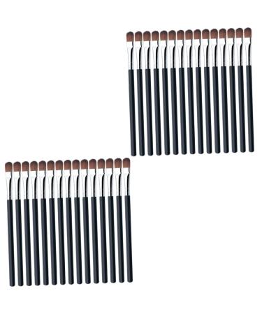 FOYTOKI 50 Pcs Eye Shadow Brush Women Makeup Supplies Eye Brush Esthetician Eyebrow Plastic