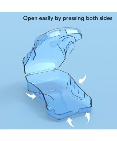 Original Squeeze-Proof Food Bag Holder for Toddlers - Blue | International Shipping Available - Buy Online on GoSupps.com