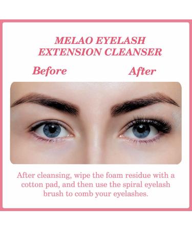 Paraben & Sulfate Free Eyelash Extension Cleanser - 1.69 fl.oz - Safe for Salon and Home Use - Buy Online on GoSupps.com