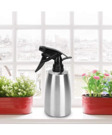 Tixiyu Plant Spray Bottle 400ML Stainless Steel Hand Press Water Spray Bottle for Plants Multifunctional Pump Pressure Flower Watering Can - Buy Online on GoSupps.com