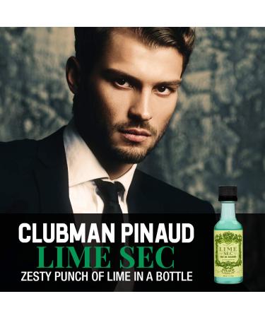 Clubman Lime Sec After Shave Lotion 1.7 fl. Oz x 2 packs - Buy Online on GoSupps.com