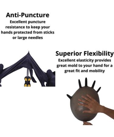 1 BOX MEDIUM | BLACK Nitrile Gloves by RONCO Premium Quality Disposable Gloves | Powder Free | Latex Free | Non-Sterile | Textured Gloves (100 Gloves Per Box) BLACK | 1 BOX MEDIUM - Buy Online on GoSupps.com