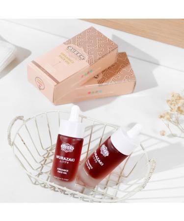 Queen Murazaki Face Oil - Nourishing Organic Facial Oil with Murazaki (Japanese Shikon Root) Extract for Radiance Anti-Aging Skincare and Deep Hydration | Suitable for All Skin Types - 30 fl. oz. - Buy Online on GoSupps.com