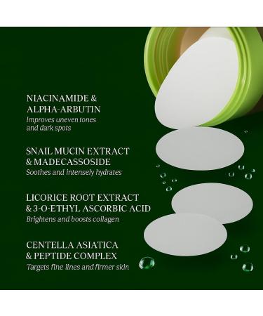 LARA. Skin Cell Renewal Toning Pads 100-Count Hypoallergenic Collagen Moisturizing Face Pads korean moisturizer for dry skin Dark Spots Remover with Vitamin C - Buy Online on GoSupps.com