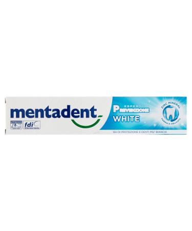 Toothpaste Mentadent B White and strong teeth 75 ml - Buy Online on GoSupps.com