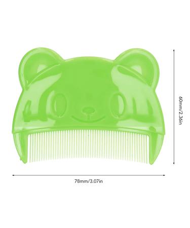 2PCS Baby Hair Brush and Comb Set for Newborns and Toddlers - Soft Sensory Bristles - Green - Buy Online on GoSupps.com