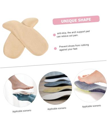 NOLITOY Orthotic Insoles for Heels - Arch Support Gel Insoles for Women & Kids | Cushioned Plantar Support - Buy Online on GoSupps.com