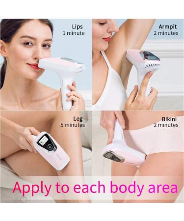 Laser Hair Removal Device with 500000 Light Pulses for Women & Men - IPL Hair Remover for Face, Body, Bikini Line, Armpits, Arms, Legs - Corded Functionality - Buy Online on GoSupps.com