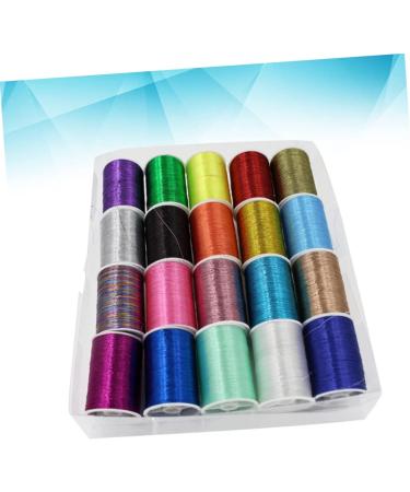 Topperfun Sewing Yarn Coils - Premium Crossstick & Quilt Yarn Set for DIY Sewing | Hand Stick Set with Metal Wires & Polyester Yarn - Ideal for Home Crafts - Buy Online on GoSupps.com