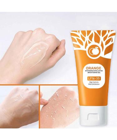  BAInuai Set of 3 exfoliating facial gels for women - Bright Orange - Facial scrub - To reduce - Buy Online on GoSupps.com