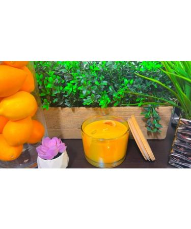 Repose Lemontine Candle 16 oz - Exotic Orange Scent for Home Fragrance | International Shipping Available - Buy Online on GoSupps.com