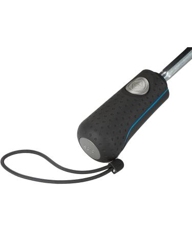 Blue Line Golf Size Auto Open/Close Umbrella - Water Repellent Canopy, Black - Buy Online on GoSupps.com