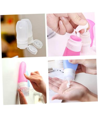 minkissy 4 Travel Shampoo Bottle Refillable Lotion Container Refillable Lotion Bottle Empty Travel Tube Small Shampoo Dispenser Empty Shampoo Tube Toiletries Dispenser Travel Size Portable - Buy Online on GoSupps.com