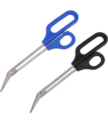 HIXNUG 2 Pieces Toenail Clippers Scissors Toenail Cuticle Scissors Professional Pedicure Tool for Manicure Beauty - Buy Online on GoSupps.com