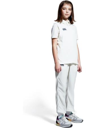 Shop Canterbury Boys Junior Sleeveless Cricket Overshirt Vest - 14 Years - Cream | International Shipping Available - Buy Online on GoSupps.com