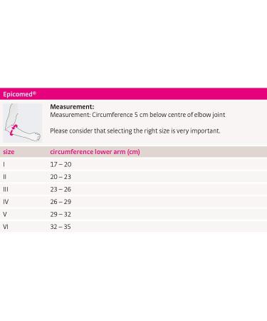 Medi Epicomed Elbow Bandage | Unisex Silver Size II | Compression Stabilizer for Tennis & Golfer's Elbow | Breathable & Reversible Support - Buy Online on GoSupps.com