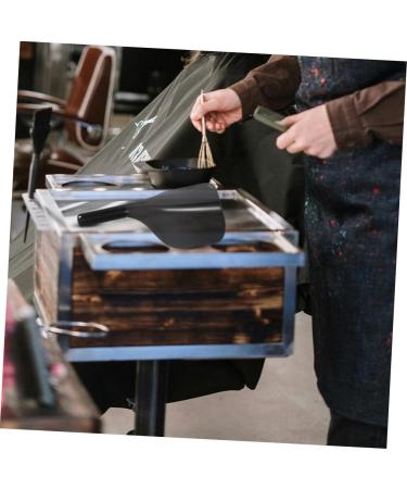 2pcs Hair Mask Hairspray Masks Hair Sprays Cover Barber Mask Haircut Mask Hair Spray Protective Haircut Mask Protector Black Plastic - Buy Online on GoSupps.com