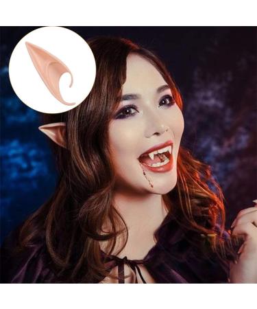 SIUKE Elf Ears for Halloween Cosplay - 1 Pair Fairy Pixie Costume Accessories - Buy Online on GoSupps.com